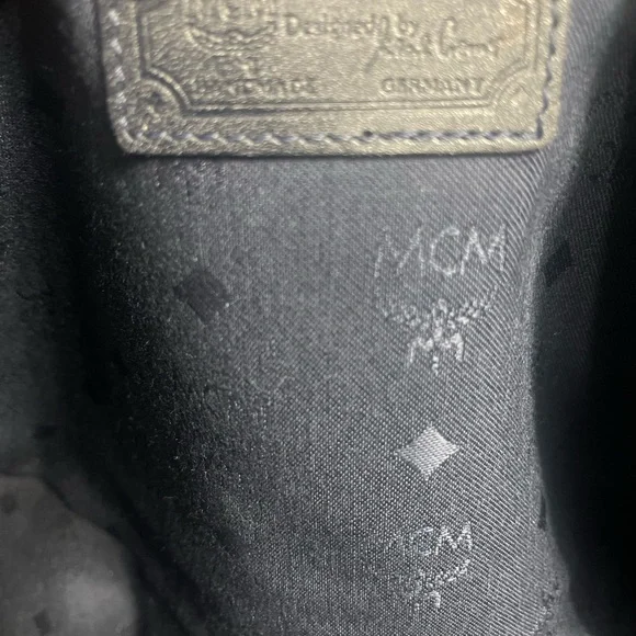 🤗 SOLD 🤗 MCM Satchel with Gold Accents - Picture 9 of 12